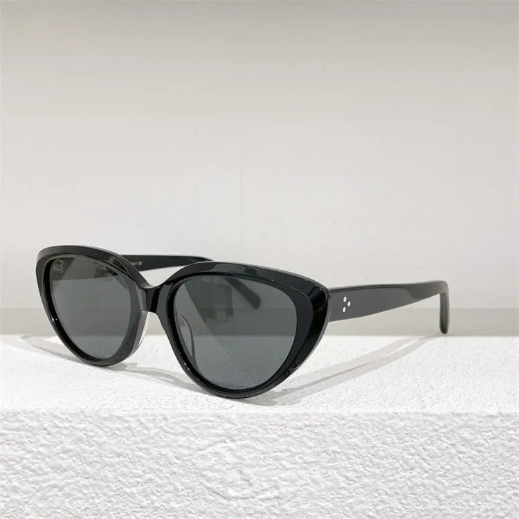 Солнцезащитные очки Солнцезащитные очки Франция Дизайнер Arc De Rivet Ретро Овальная оправа Кошачий глаз 4S220 Очки для женщин