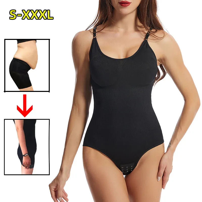 Dameshapers Onepiece Shapewear dames buikbroek open bestand hiplifting vormen sling ondergoed elastisch korset lichaam 221130