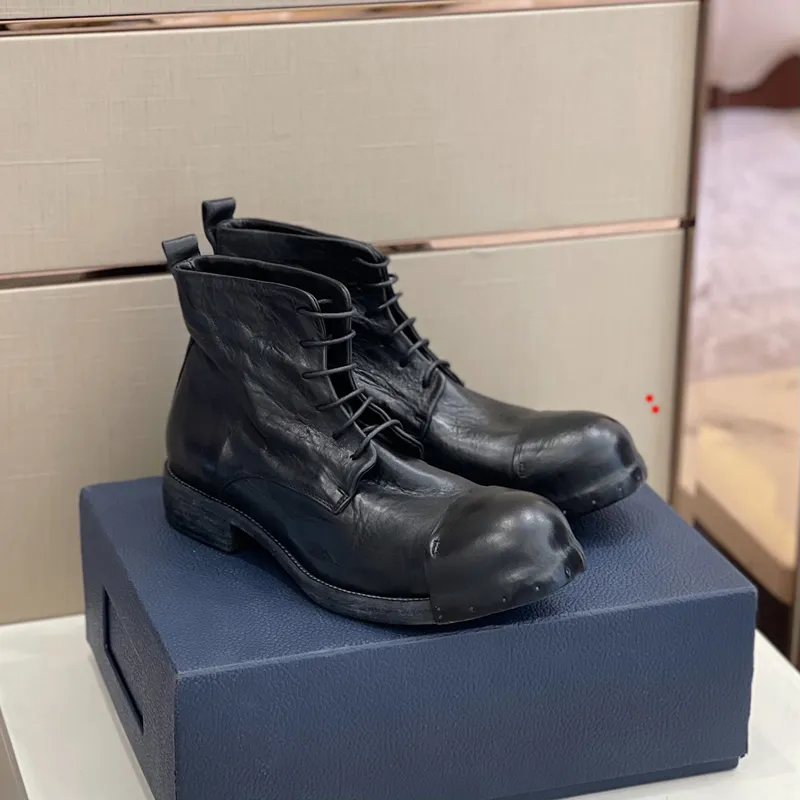 2023 Man Designer Boots Land Boots Martin Timber Cowboy Snow Crafted