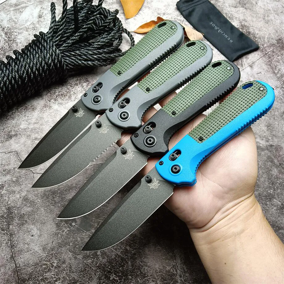 Benchmade Redoubt 430 AXIS Folding Knife 3.55 CPM D2 Graphite Blade