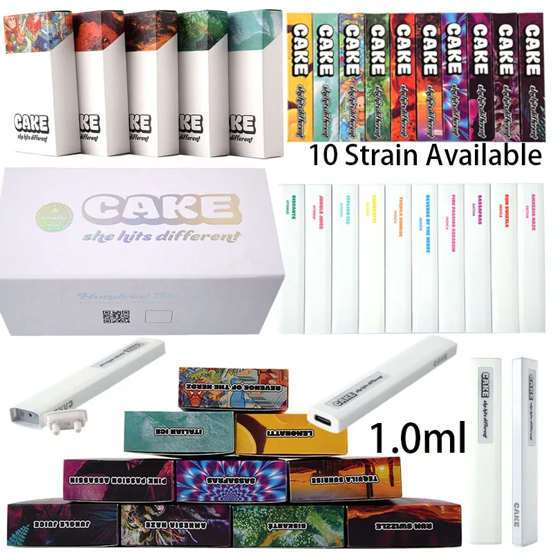 Cake She Hits Different Disposable Vape Pens Type C Rechargeable Device