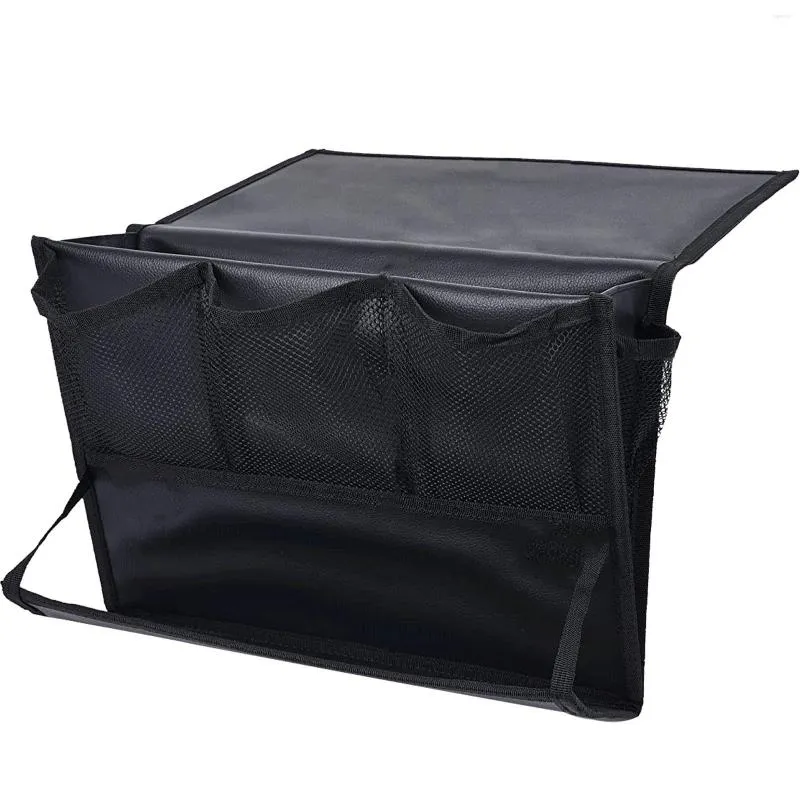 Storage Bags Large Capacity Bed Organizer With 6 Pockets Non-slip Hanging Bedside Bag Pocket For Bunk Beds