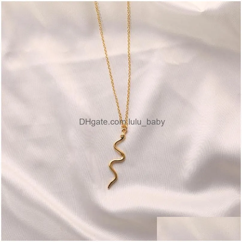 Подвесные ожерелья модные ювелирные украшения женские серьги -шпильки металлические асимметричные геометрические искажения