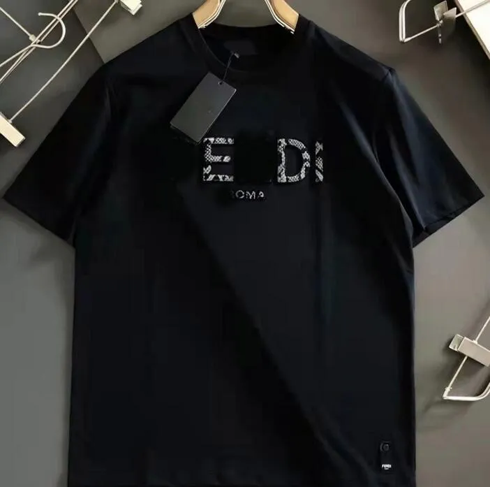 Mode T-shirts Herr Dam Designers T-shirts T-shirts Kläder Toppar Man S Casual Brösttröja Lyxiga Kläder Street Shorts ärm