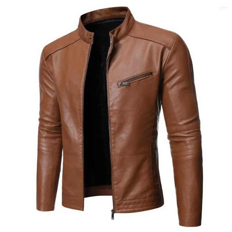 Мужские куртки мужская мотоциклетная куртка стенда универсальная личность вымытая кожа