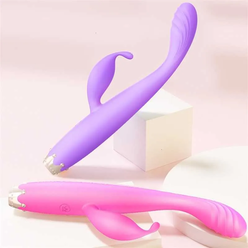 Toys sexuels Massageurs USB Charges Strong Shock Av Stick Small Crown Point Tide Pen Climax G-point Stimulation Vibration Female Masturbation Fun Produits