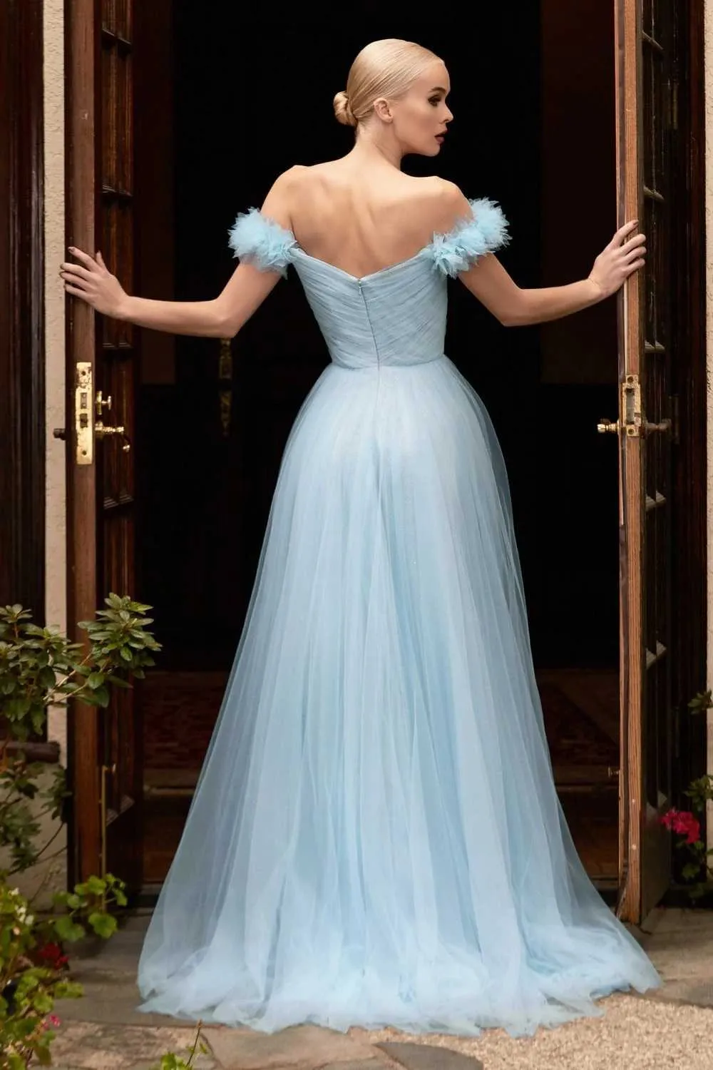 slim fit dress slacks Ball Gown Long Sleeve Floor Length Tulle Applique With Back Bow Flower Girl  Dress  Ballbella