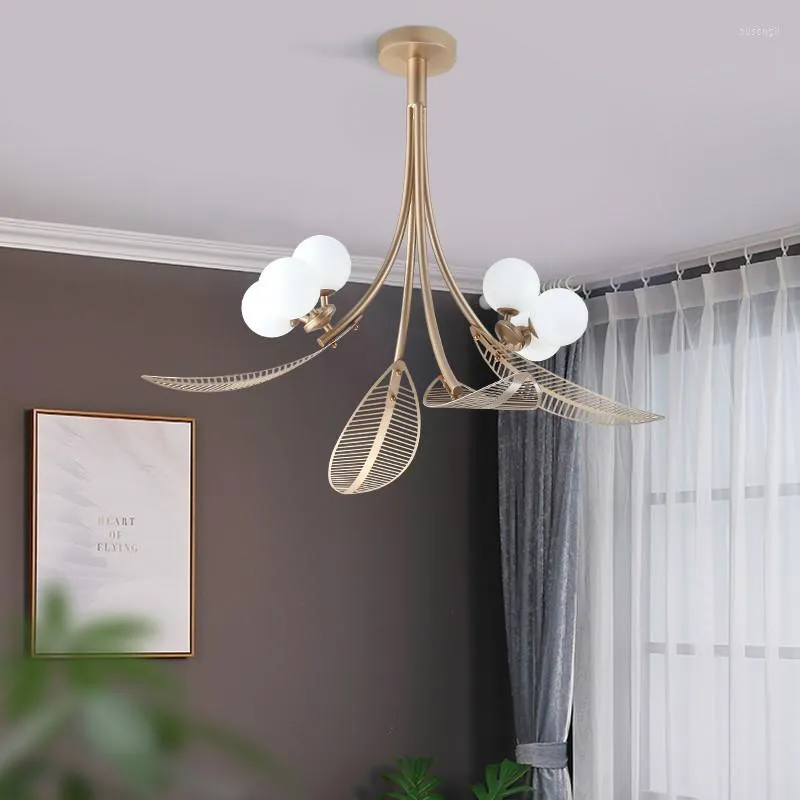 Hanger lampen Noordse stijl kroonluchter licht luxe persoonlijkheid creatief minimalistisch restaurant slaapkamer grote woonkamer lb031803