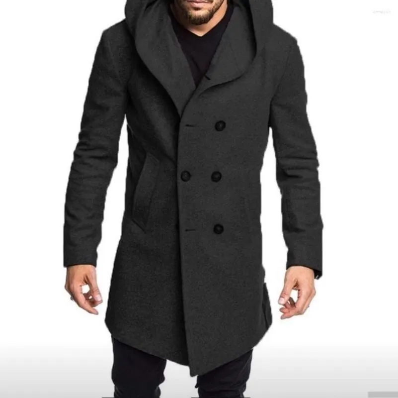 Mens long wool 2025 coats on sale