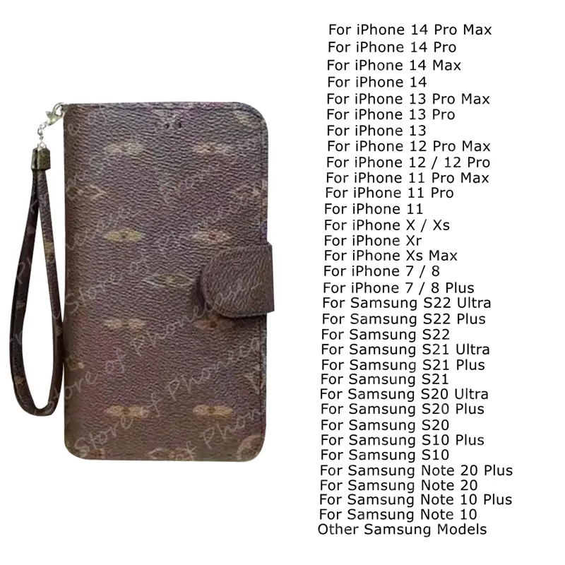 iPhone 15 14 13 12 Pro Max Hi 품질 유니버설 지침 18 17 16 15Pro 14Pro 13Pro 12Pro X XS Plus Samsung S20 S21 S22 S23 Ultra Luxury Card Wallet Case
