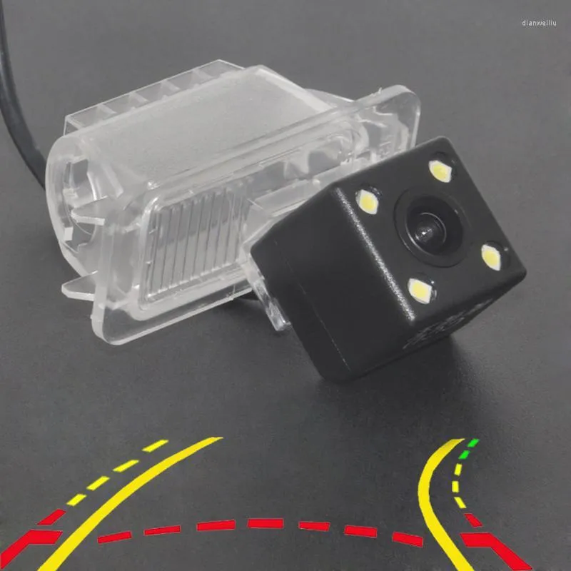 Caméras de recul de voiture caméras capteurs de stationnement trajectoire dynamique pistes caméra ligne de guidage mobile 4LED pour MONDEO/FIESTA/FOCUS