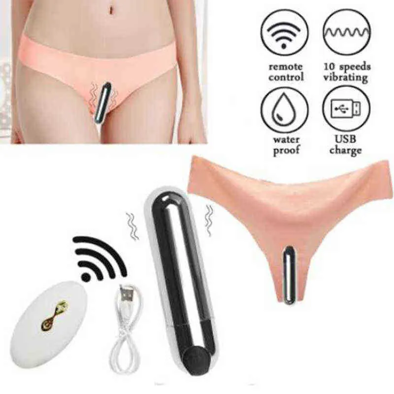 Nxy Vibrators Sex Wearable Dildo Egg Adult Toys for Women g Spot Clitoris Stimulator Wireless Remote Control Bullet 1109