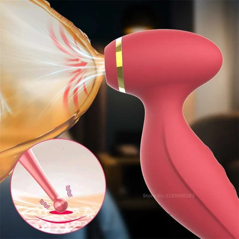 Masseur de jouets sexuels clitoris sucer un gode vibratrice haute fréquence femmes voleurs vaginaux de ventouse de ventouse adultes 18 climax masturbator