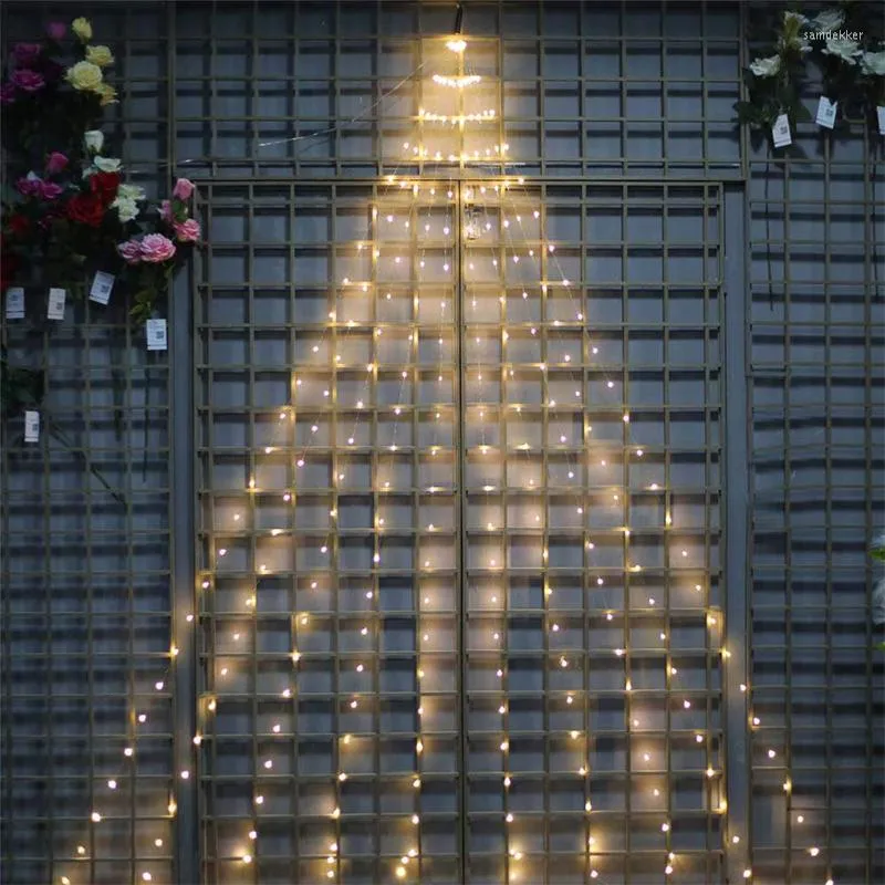 Dizeler 2m/3m 300/600/900/1200 LED Vines Işık Şubesi Serisi Peri Dize Işıkları Cadılar Bayramı Noel Ağacı Düğün Partisi için Dekorasyon