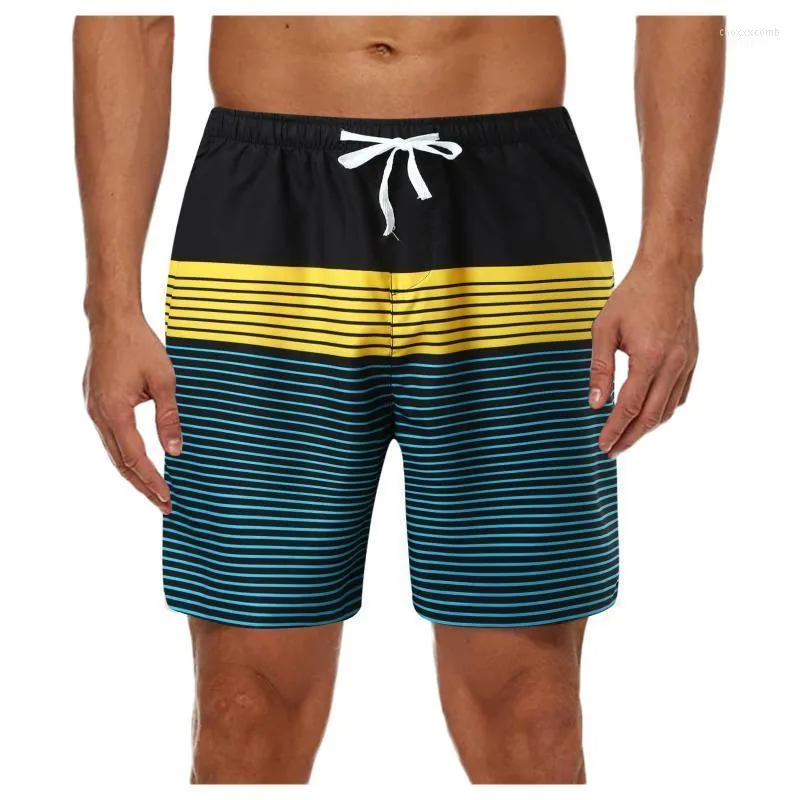 Męskie spodnie męskie 2022 Fitness Printing Szybkie suszące szorty plażowe puszki kąpielowe kąpiel