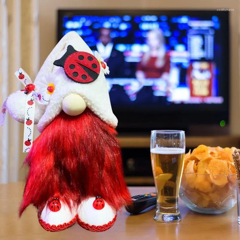 Dekoracje świąteczne Halloween Gnome Plush bez twarzy Warrior Warrior Decora