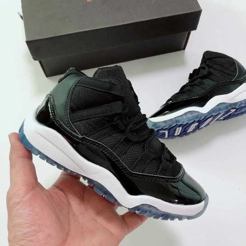 Bred 11S Big Boys Girls Children Youth Junior Sneaker Shoes Pink Navy Blue Snakeskin 72-10 Trainers Size 4Y, 4.5Y, 5Y