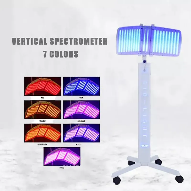 Vertical Light Emitting Diode Led Phototherapy Machine For Anti Aging ...