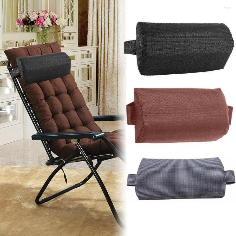 Sandalye kapakları 1/2pc rloungers yastık yastık fiber sünger şekerleme yumuşak elastik başlık boyun desteği güneş