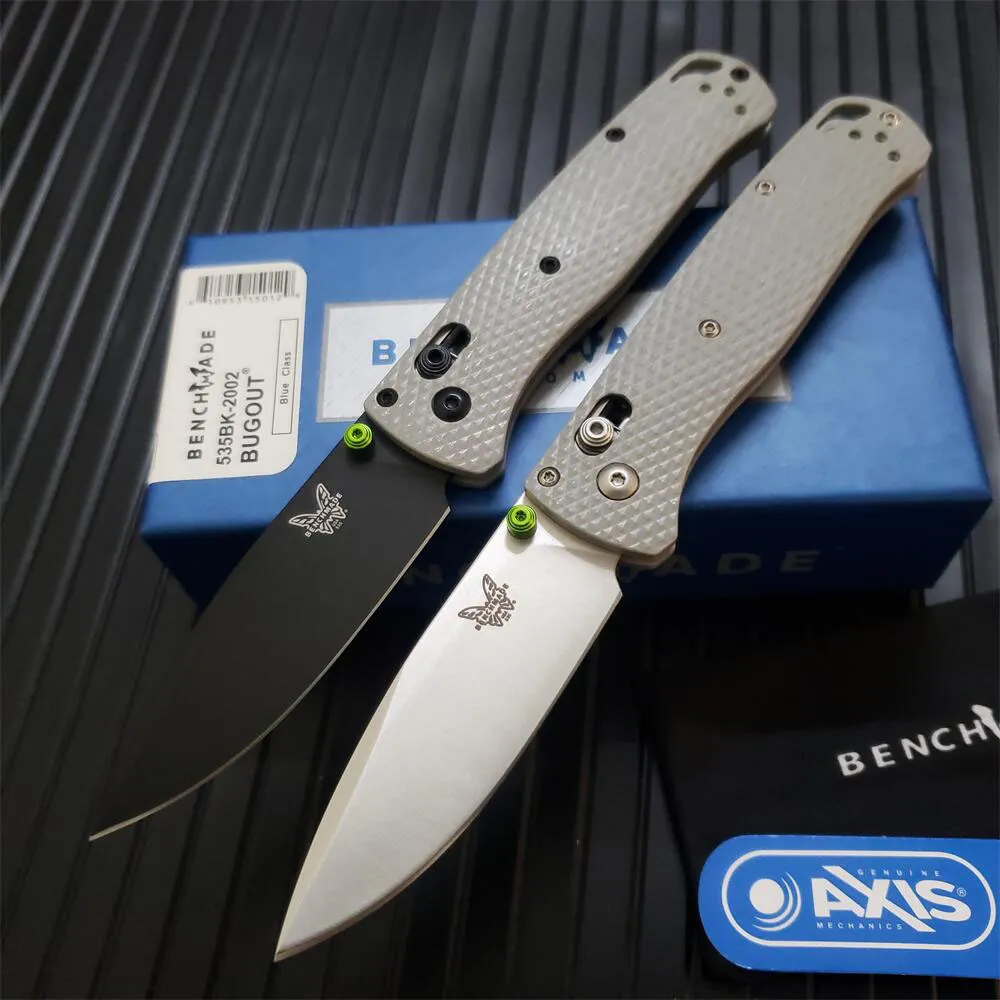 Benchmade 535 Bugout AXIS Folding Knife 20CV Blade Glass Fiber Handles