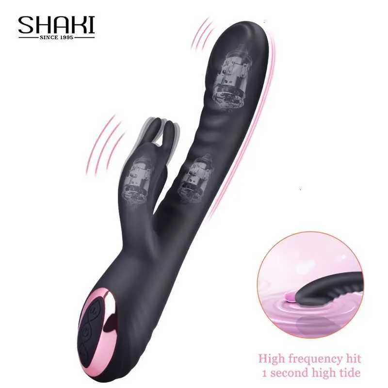 Sex Toy Massager Shaki G-Spot Dildo Rabbit Vibrators Neing Vibration Vagina Stimulator Female Masturbator Clitoris Toys for Women