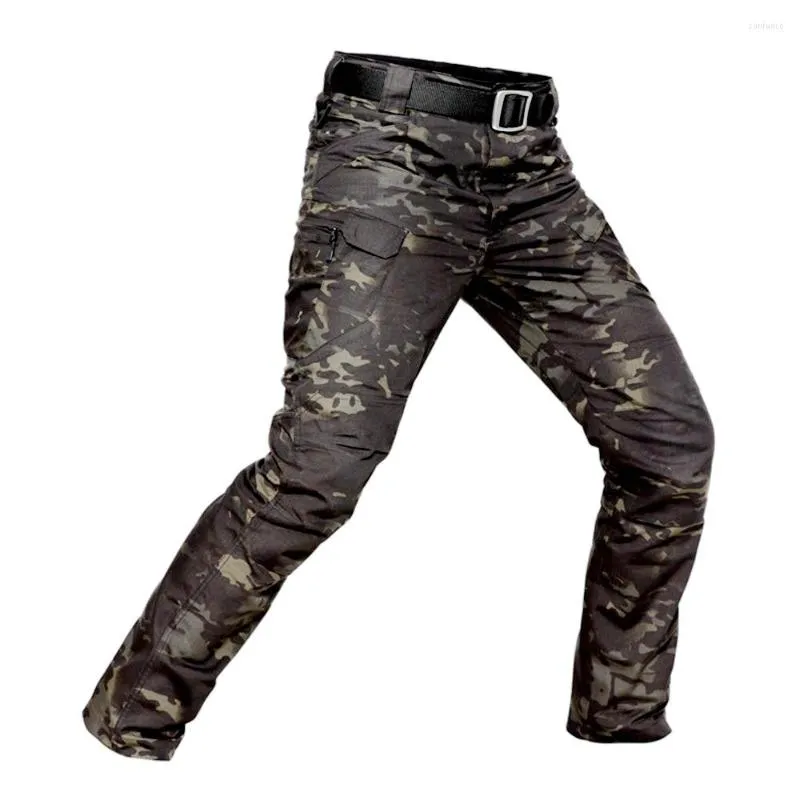 Buiten broek Tactische camouflage Militair Casual Combat Cargo Water Repellent Ripstop heren 5xl broek Spring herfst