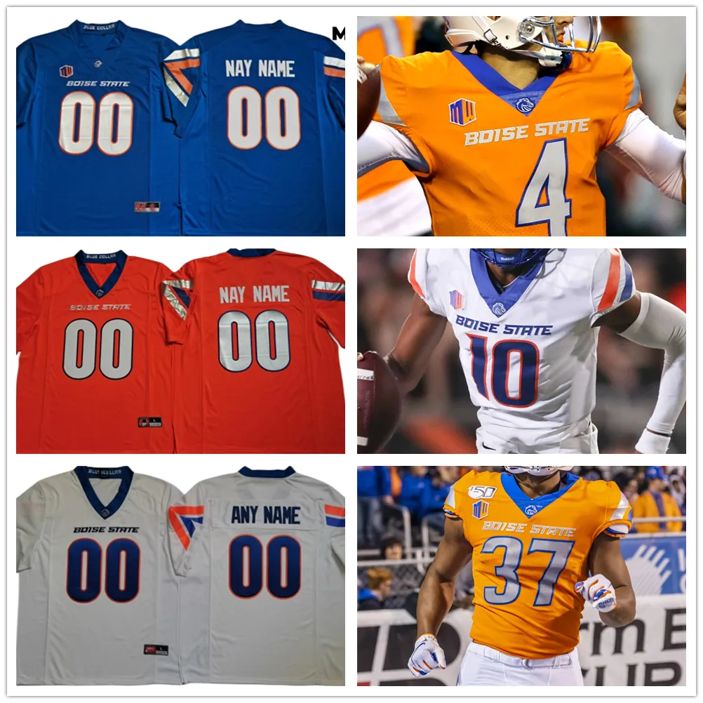 Personnalisé Boise State Broncos College Football Maillots Scott Matlock Hank Bachmeier Colt Fulton Taylen Vert Maddux Madsen Tyler Crowe Kaden Dudley Austin Jersey