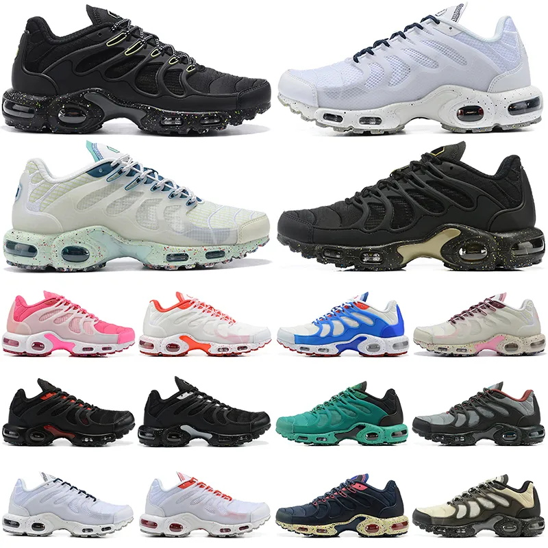 Terrascape Tn Plus Running Shoes Men Women Black Barely Volt Green ...
