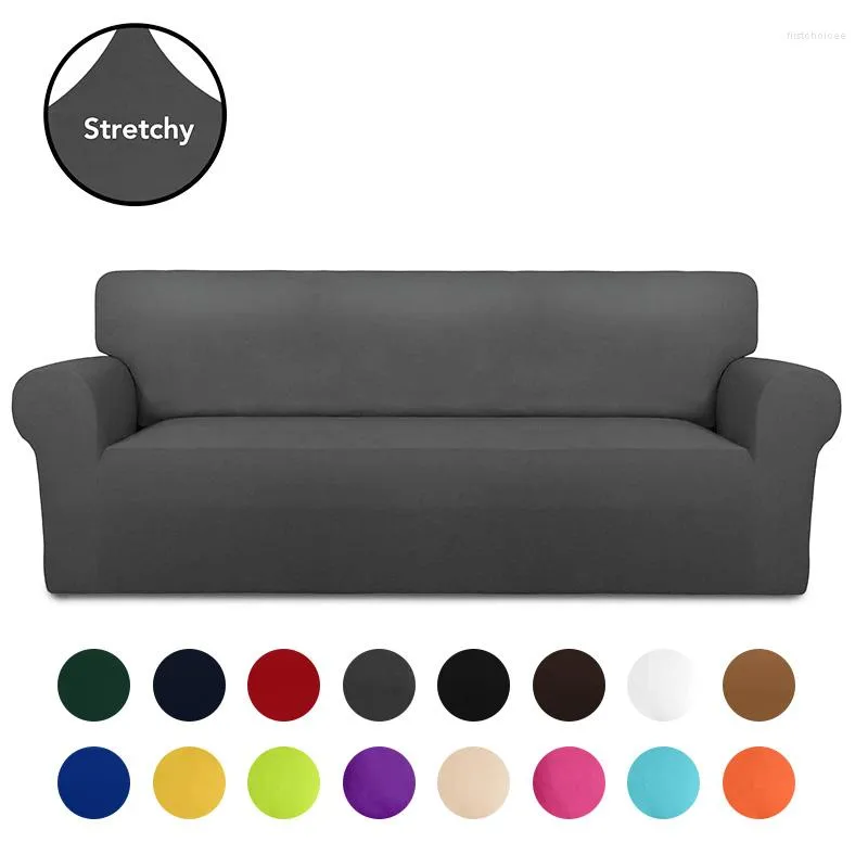Chair Covers Modern Stretch Sofa Cover For Living Room Couch Slipcover Armchair Furniture Protector Elastic 1/2/3/4 Seater