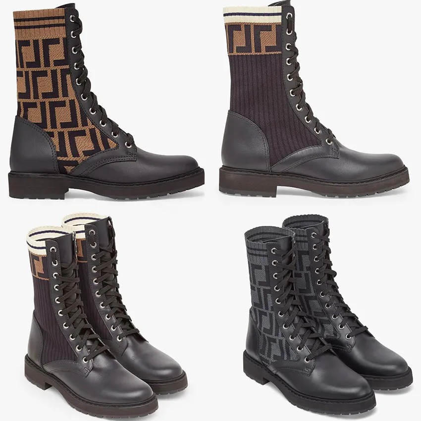 2023 Og Designer Martin Botas Malha Feminina Meias de Outono e Inverno Botas Stiletto Alfashion Boots