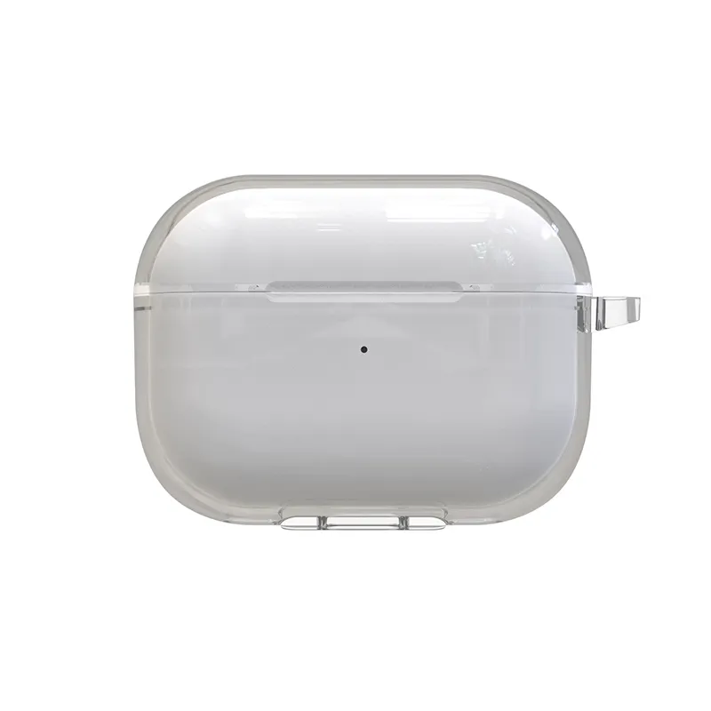 Étuis de protection transparents anti-chocs transparents accessoires pour écouteurs pour Apple Airpods Pro 2 3 2 1 housse en TPU souple avec crochet