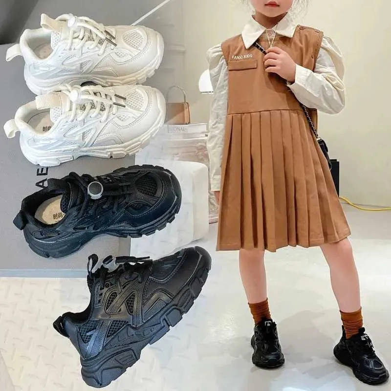 Toddler Boy / Girl Trendy Solid Mesh Breathable Athletic Shoes