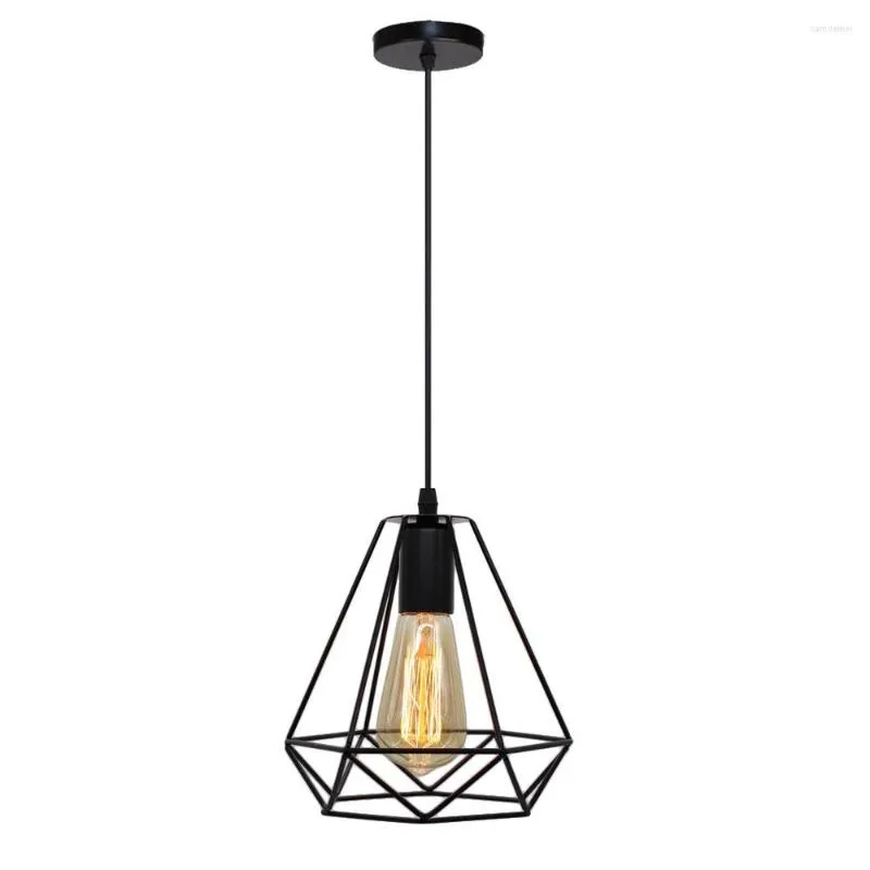 Pendelleuchten Vintage Lampe Eisen Loft Nordic Retro Mesh Lampenschirm Bar Restaurant Industrielle Led Licht Café Leuchten