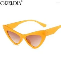 Sunglasses Fashion Small Frame Cat Eye Women Men Candy Sun Shades Glasses Female Designer Eyewear UV400 Oculos