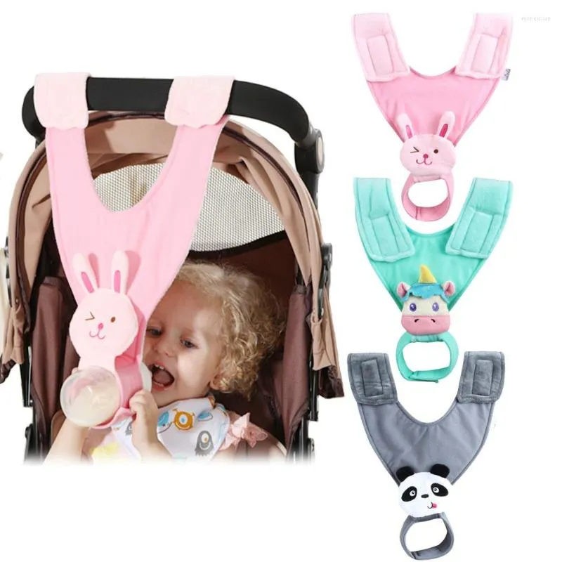 Stroller -onderdelen Baby Cart Fopspeen ketting Voerfles Accessoires Hand Neem Hulpprogramma's voor vroegtijdig onderwijs Cartoon Tutu Garnish Coërage