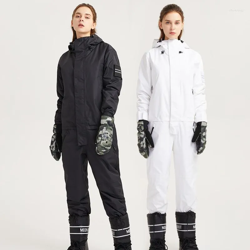 Ski -pakken waterdichte ademende skipak vrouwen jumpsuit snowboard winter bovenkleding warme sneeuw snowboarden