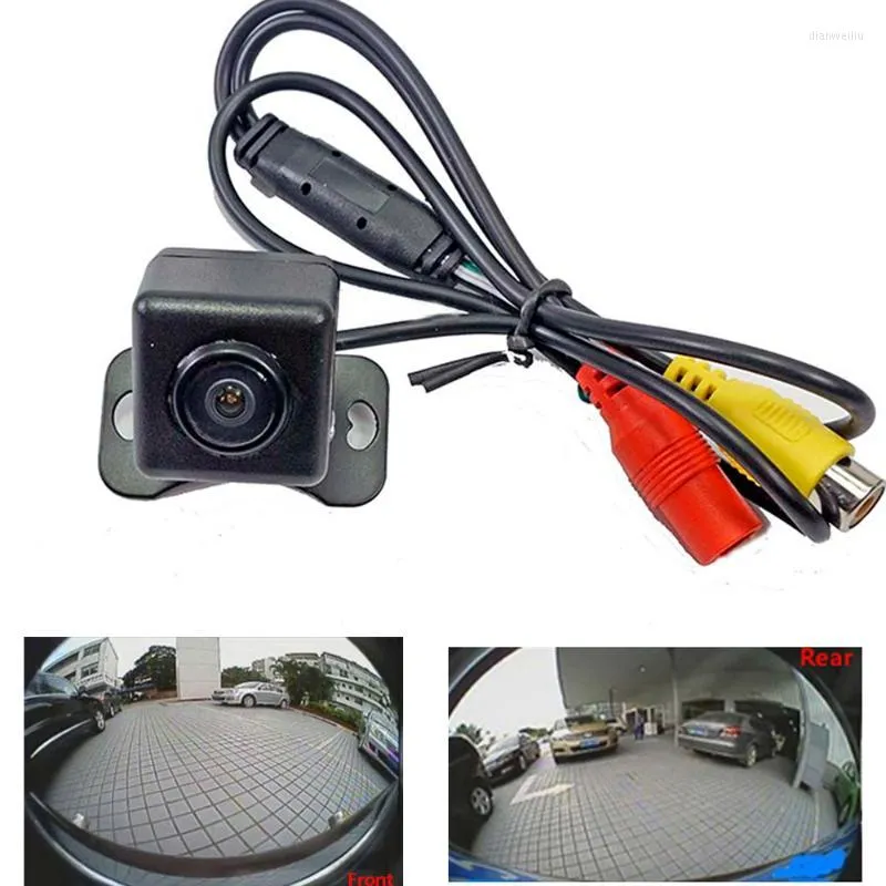 車のリアビューカメラカメラ駐車センサーユニバーサル180度の広角反転カメラの暗視の補助2本のネジが合う