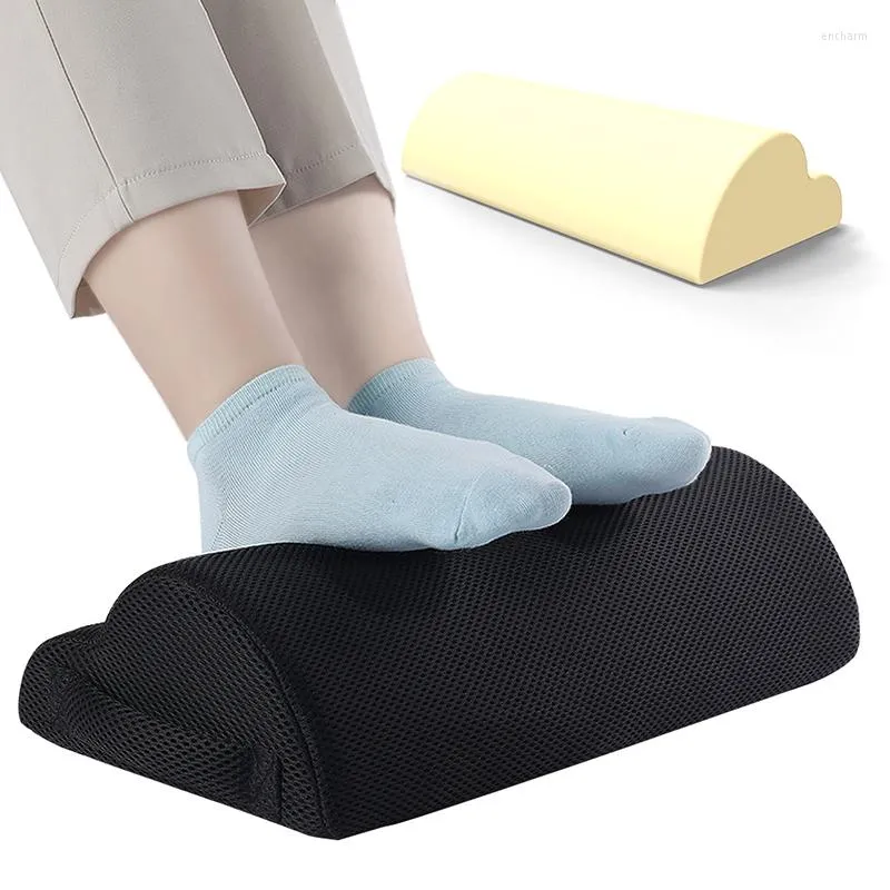 Oreiller ergonomique pieds pied relaxant Massage soutien repos oreillers pratiques bureau travail voyage repose-pieds décor à la maison