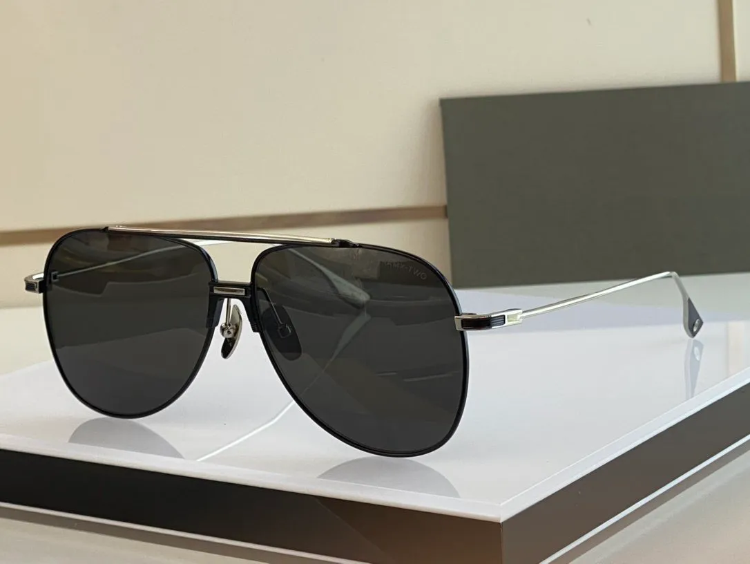 Mach ALKAMX DEUX Lunettes de soleil de créateur pour hommes incurvés plage femme lunettes de soleil célèbre classique rétro marque de luxe double pont lunettes mode Sonnenbrille Glazen