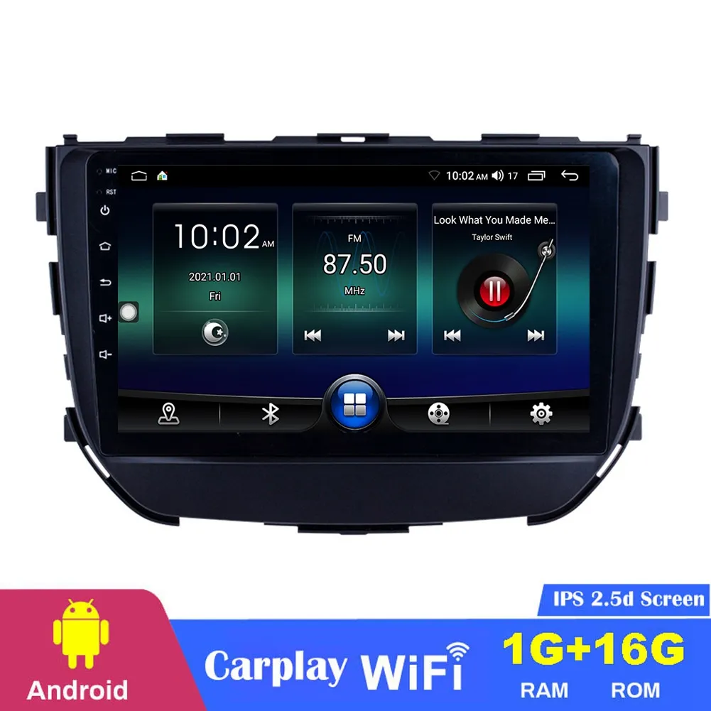 CAR DVD Player Android dla Suzuki Brezza 2016-2018 z WIFI GPS Wsparcie nawigacyjne SWC 9-calowy ekran dotykowy