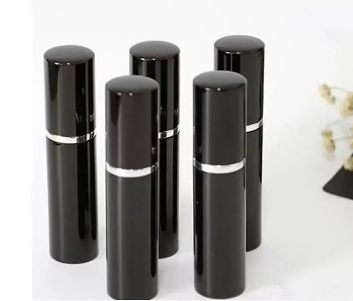 Refill Bottle Black color 5ml Mini Portable Refillable Perfume Atomizer Spray Bottles Empty Bottles Cosmetic Containers Bottles