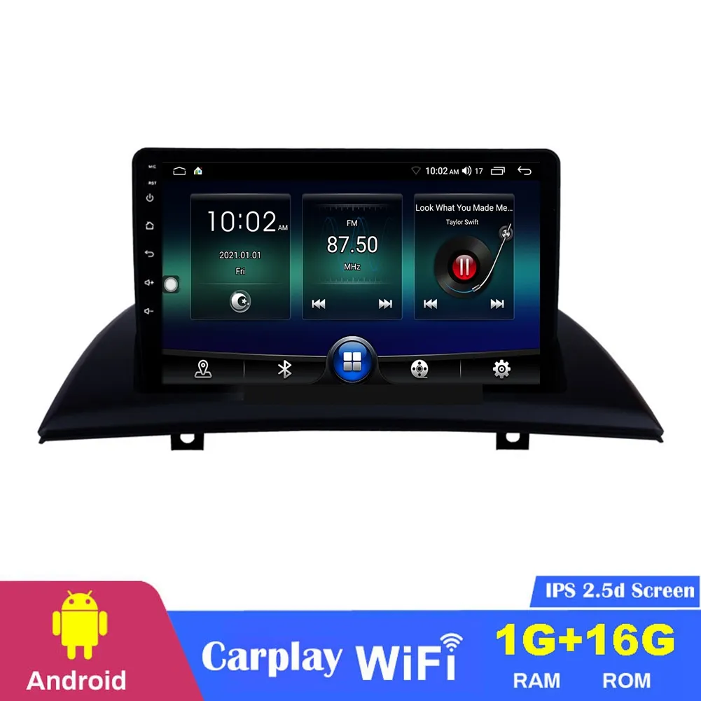 Android Car DVD Head Bind Multimedia Player за 2004-2012 гг. BMW X3 E83 с сенсорным зеркальным зеркальным звеном