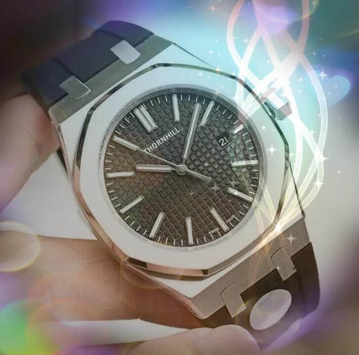 Relojes Simples De La Varilla Del Esqueleto De 42 Mm Calendario De Movimiento De Cuarzo De La Cinta De 17 6 DHgate