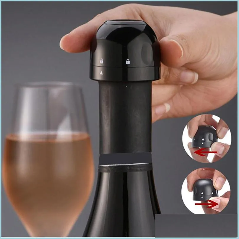 Bar Tools Kitchen Bar Tools Mini Sealed Wine Stopper Leakproof Bubble Champagne Cork Rotatable Keep Fresh Wines Bottle Cork BDESPORTS DHN8Z