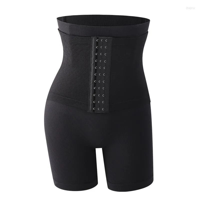 Women's Shapers Women's Empire Control Panty Hooks Eyes Bustier Short Pants Slimming Corset Waist Shaper Postpartum Belly Band