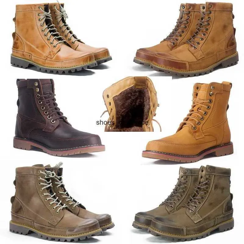 Timber Boots Land Designer Chaussures Semelle En Caoutchouc De Haute Qualité Buskin Cheville Chaussures D'hiver Pour Cowboy Jaune Khika Randonnée Travail 39-44 Escalade