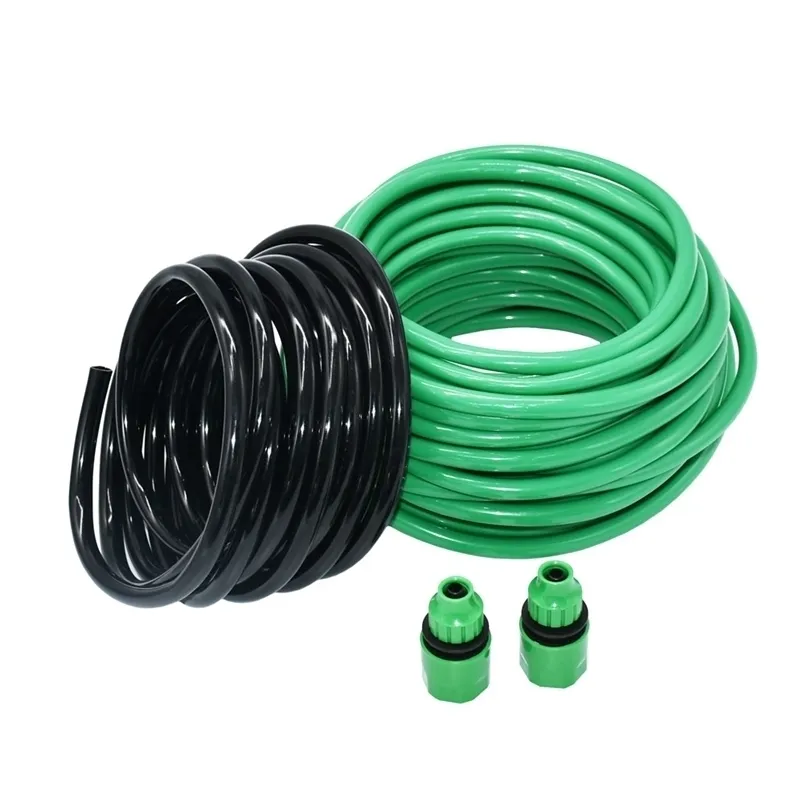 Slangen 5m-50m tuin waterslang 4/7mm 8/11 mm PVC micro irrigatiepijp druppel buizen sproeier voor gazon balkon kas 220930