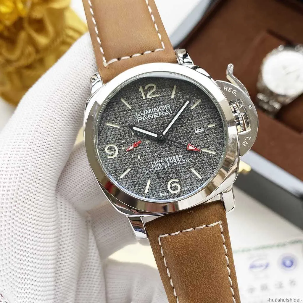 Designer Horloge Horloges voor Heren Mechanisch Lokaal Stockpaneraiss Klassiek Heren Casual Zakelijk Mode Sport Horloges Qhfs