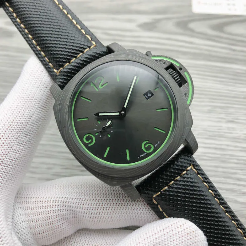 PANERI 시계 MENES를위한 기계식 ZF-Factory 럭셔리 시계 PAM 자동 44mm 빛나는 움직임 남자 1117 브랜드 이탈리아 스포츠 손목 시계