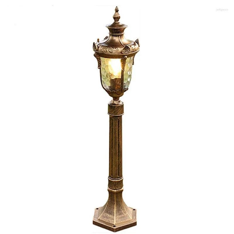 Lampe de pelouse étanche d'extérieur, communauté européenne rétro, parc, route, maison, jardin, Villa, cour